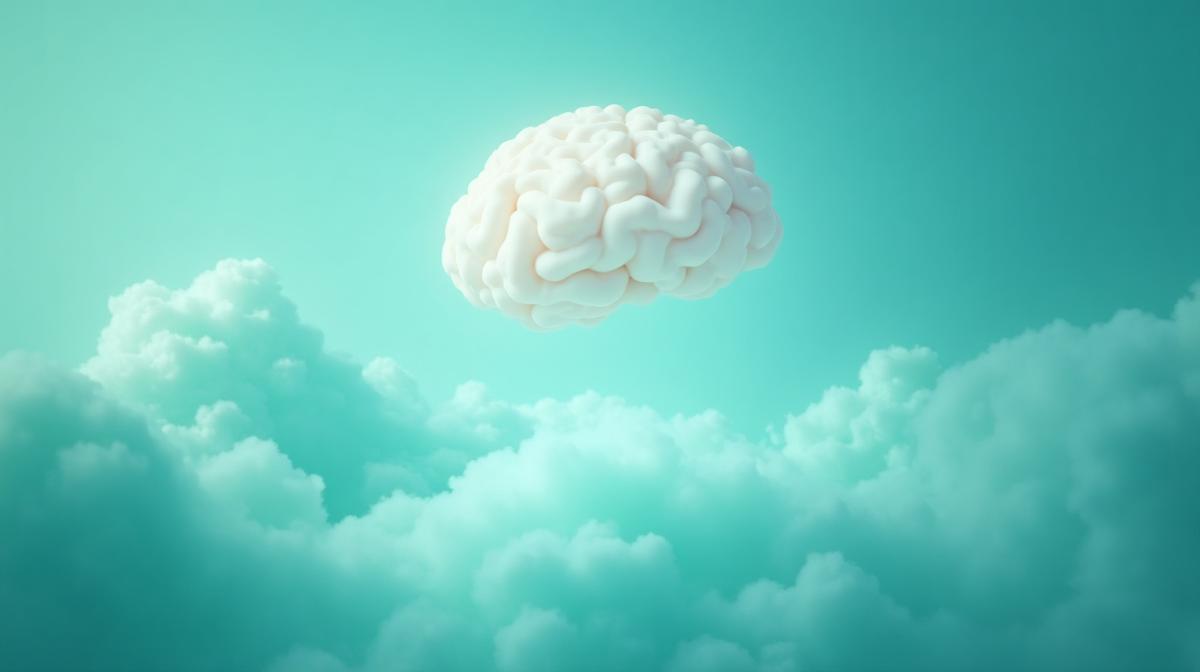 Illustration of brain fog and integrative treatment approaches